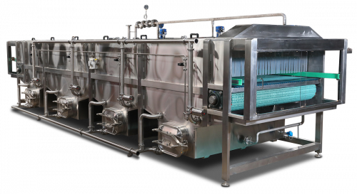 Tunnel pasteurizer