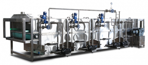 Tunnel pasteurizer